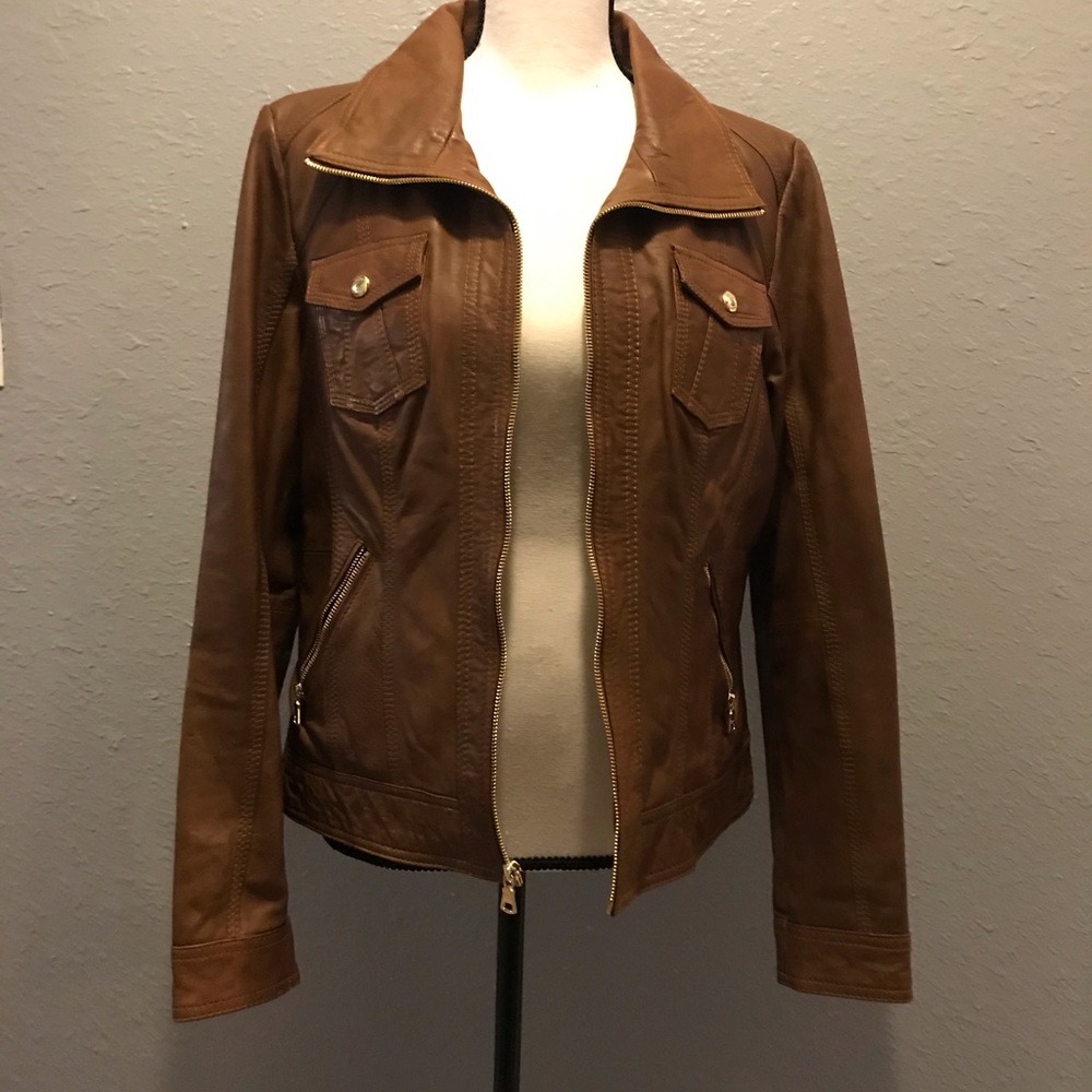 Guess leather jacket
